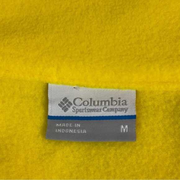 Oregon Ducks Columbia Fleece Jacket Sz M Womens Full Zip University NCAA Script - Picture 4 of 8